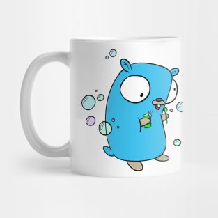 Bubble gopher Mug